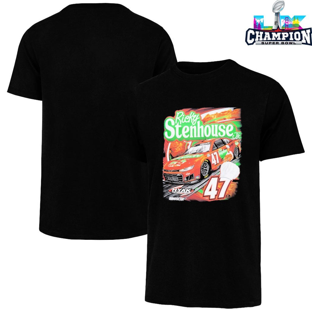 Ricky Stenhouse Jr. Classic Ink #47 Chef Boyardee Nascar T-Shirts