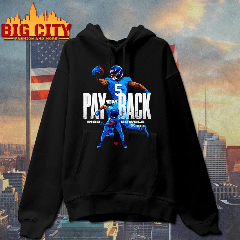 Rico Dowdle Carolina Pay ‘Em Back Shirt