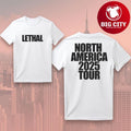 Rico Nasty Lethal Tour America 2025 Two sided Shirt