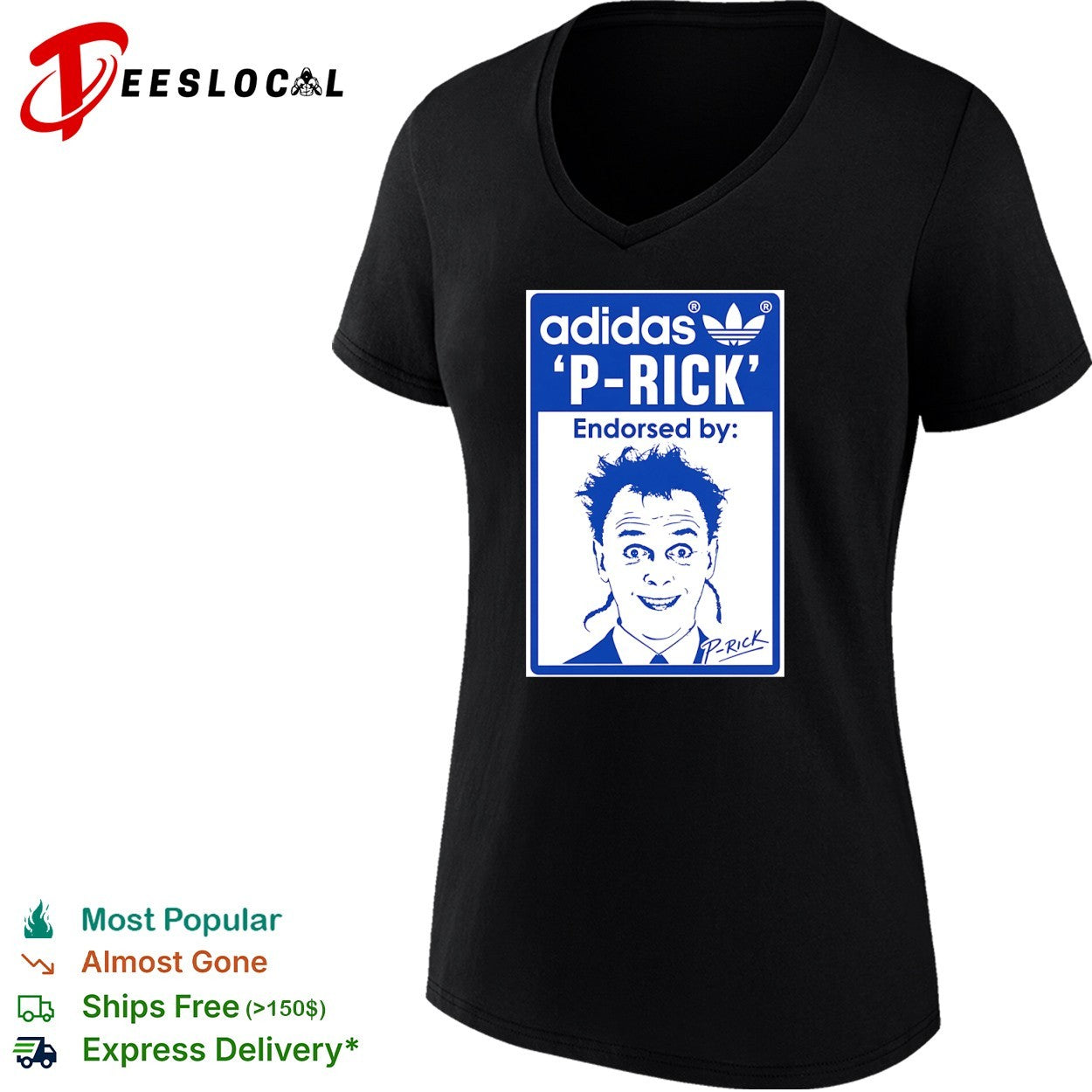Rik Mayall Bottom Prick Endorsed by Rick shirt