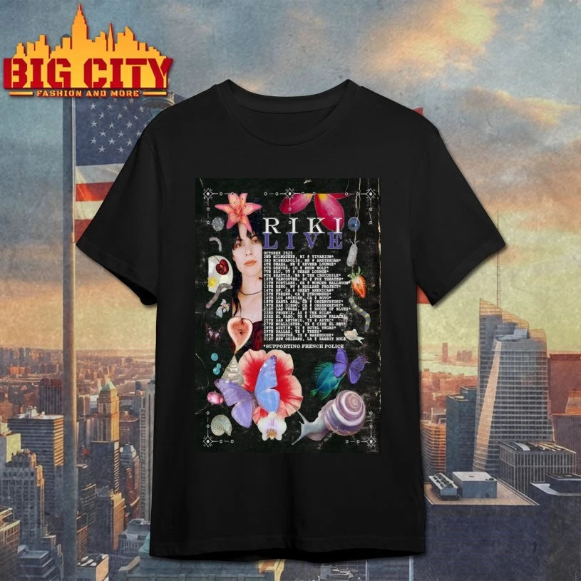 Riki October 2025 Tour Poster shirt