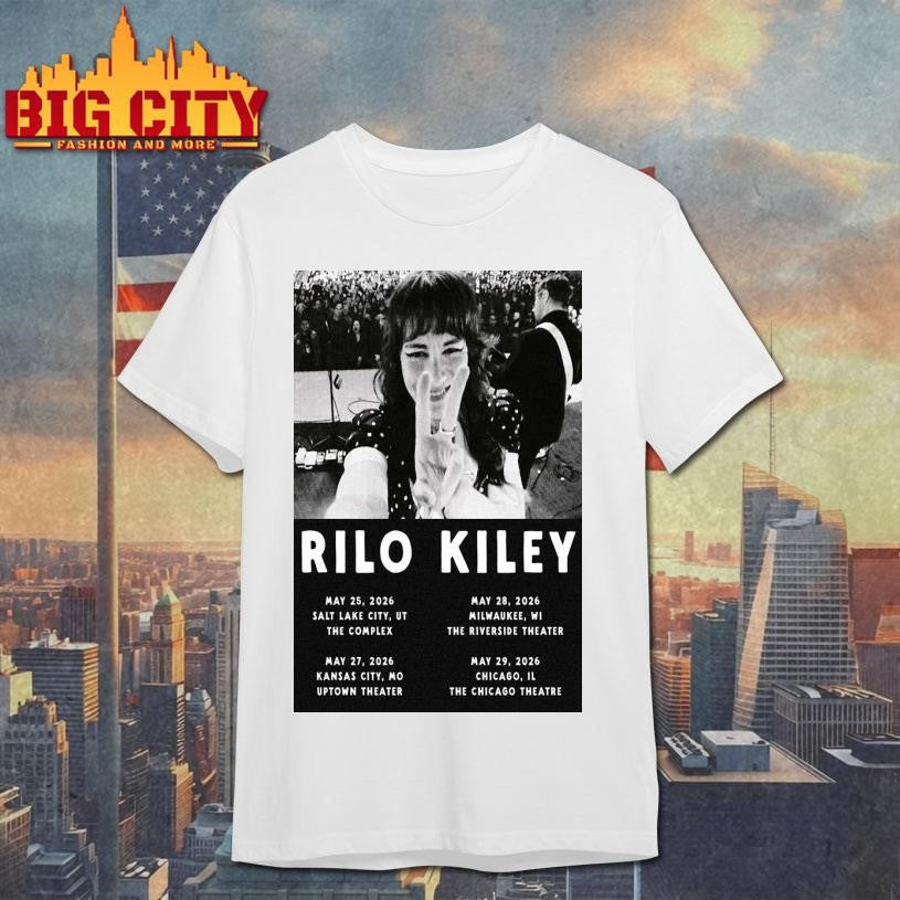 Rilo Kiley May 2026 Tour Poster Shirt