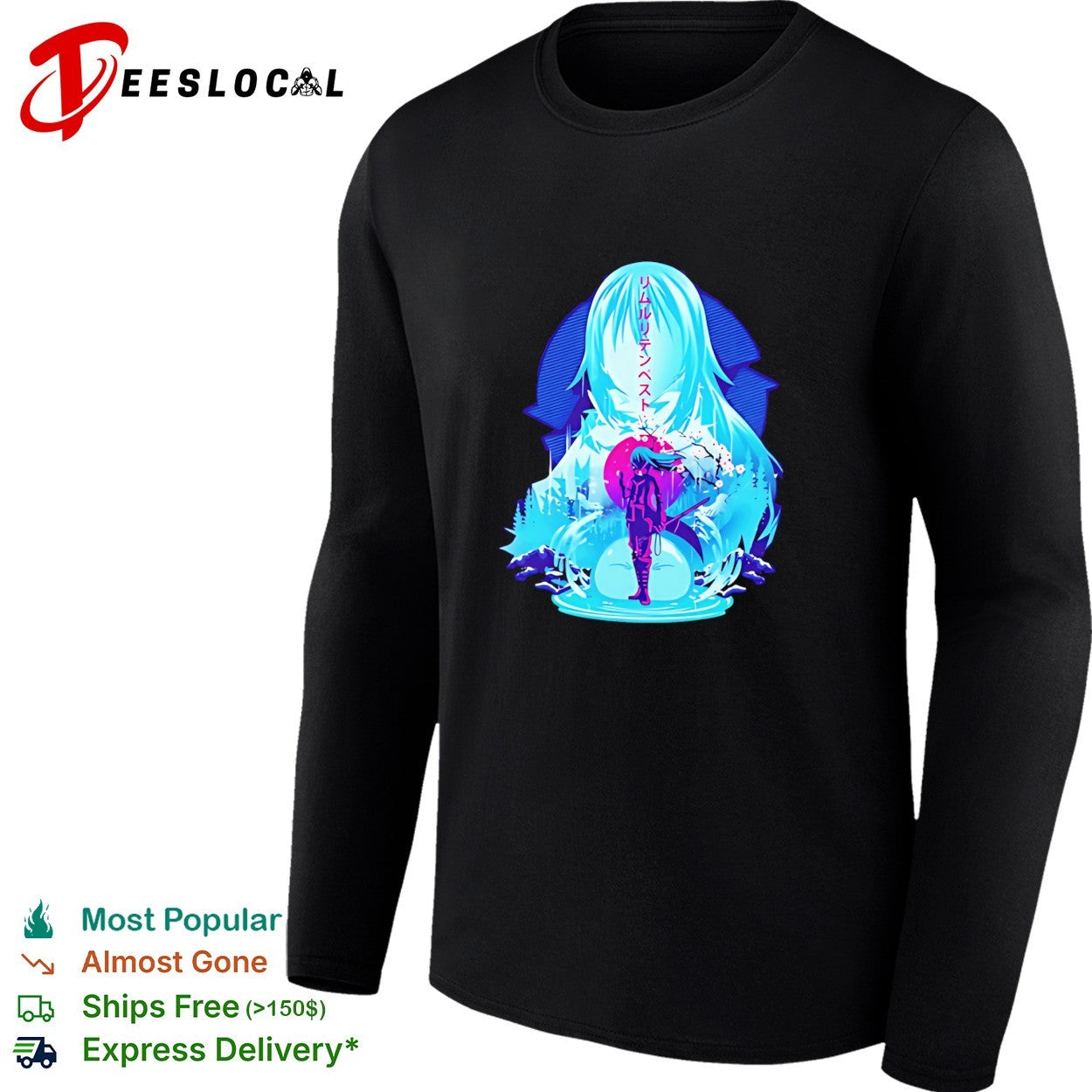 Rimuru Tempest That Time I Got Reincarnated as a Slime katakana shirt