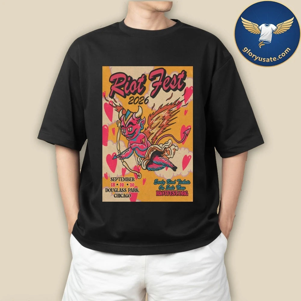 Riot Fest Chicago IL 9-19 9-20-2026 Poster Shirt