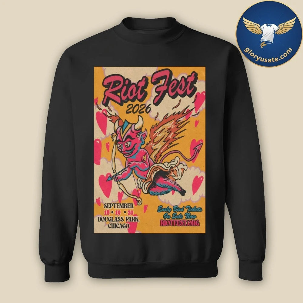 Riot Fest Chicago IL 9-19 9-20-2026 Poster Shirt