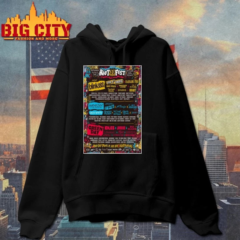 Riot Fest Chicago, IL Concert 2025 Poster shirt