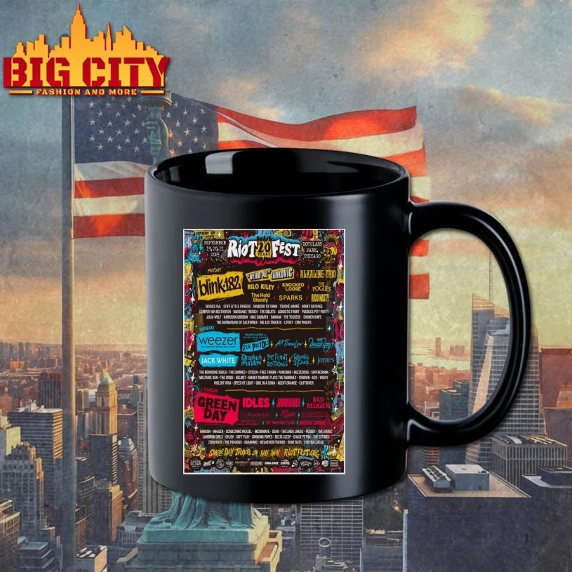 Riot Fest Chicago, IL Concert 2025 Poster shirt