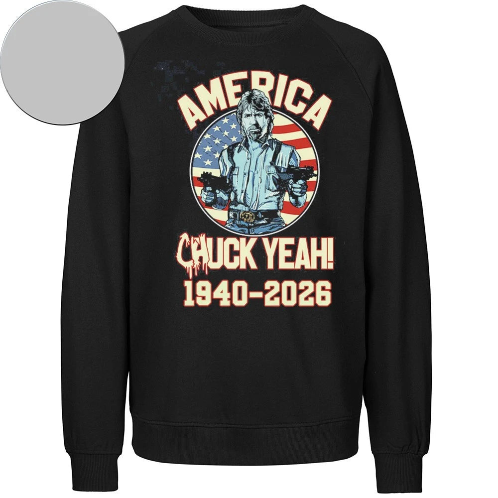 Rip Chuck Norris 1940-2026 Tee American Chuck Yeah T-Shirt