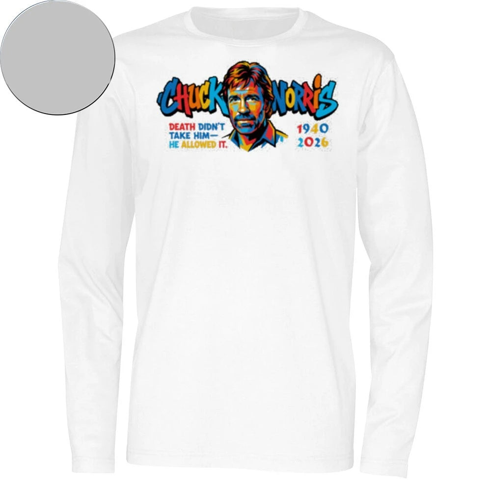 Rip Chuck Norris Death didn’t take him, he allowed it 1940-2026 Shirt