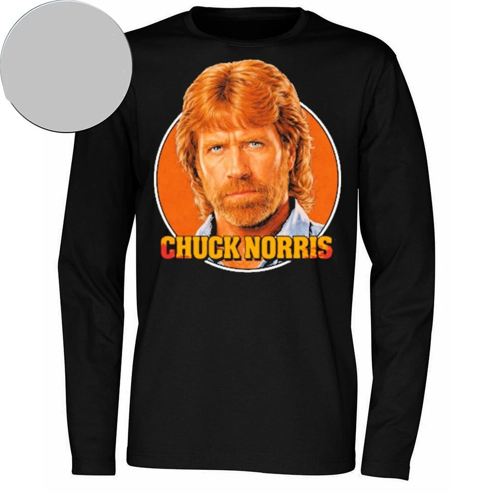 Rip Chuck Norris Portrait Illustration T-Shirt