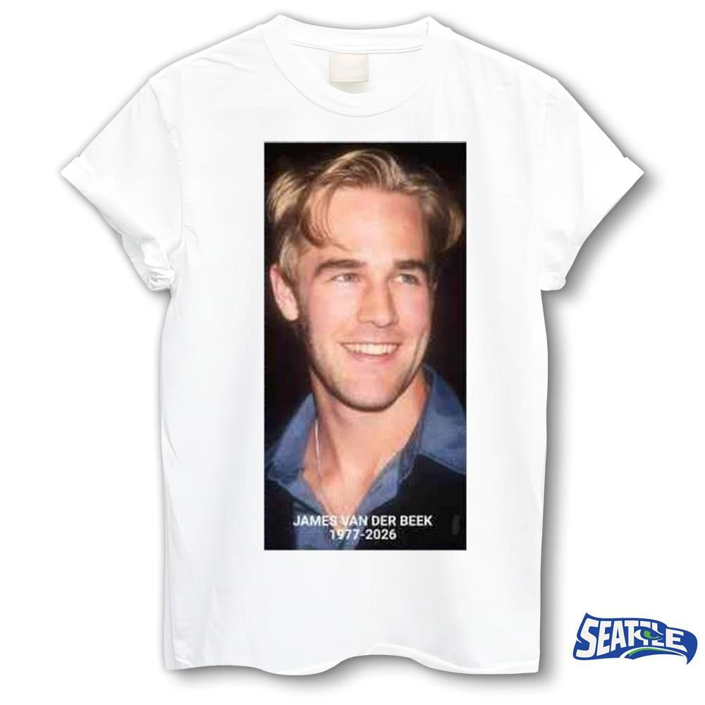 Rip James Van Der Beek 1977-2026 Rip Tv Star Fan shirt