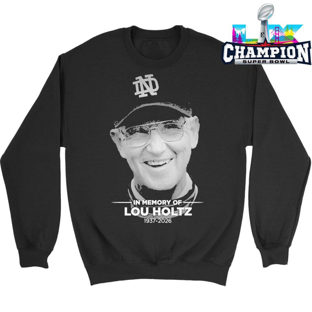 Rip Lou Holtz In Memory Of 1937 2026 Shirt