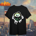 Ripped From The Chest Skull Deep Green Bay Packers Till The Grave Shirt
