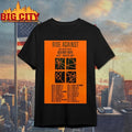 Rise Against Tour North America 2026 Poster shirt