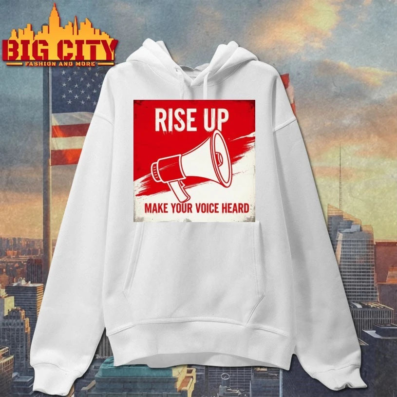 Rise Up Make Your Voice Heard Protest Freedom Charlie Kirk shirt
