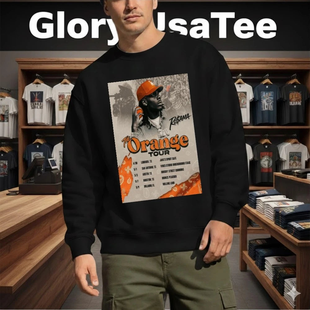 RoSama The Orange Tour 2026 Poster Shirt