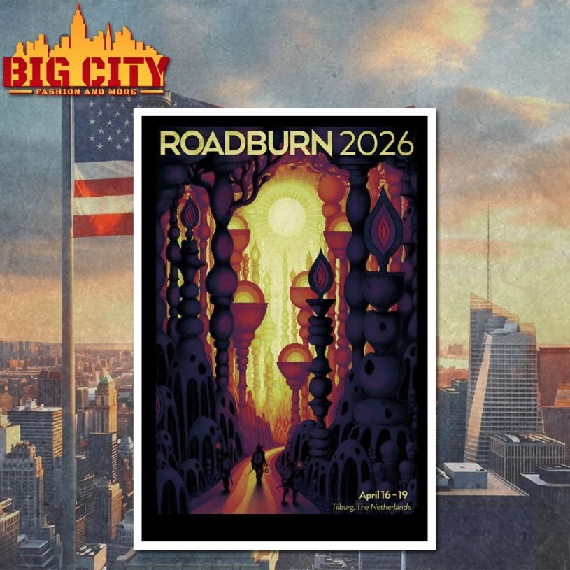 Roadburn Festival Apr 16-19 2026 Tilburg, Netherlands Poster shirt