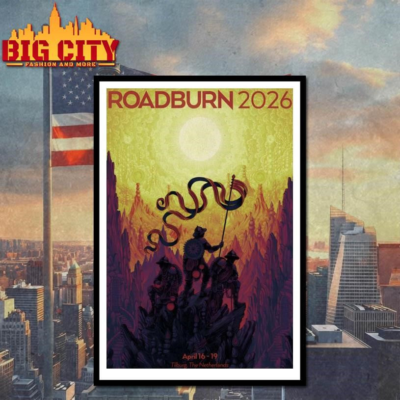 Roadburn Festival Tilburg Netherlands Apr 16-19 2026 Poster Shirt
