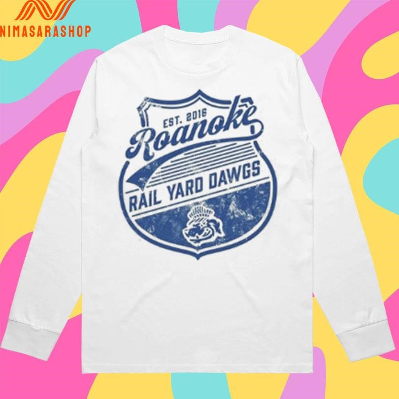 Roanoke Rail Yard Dawgs Est 2016 Hockey Shield Shirts
