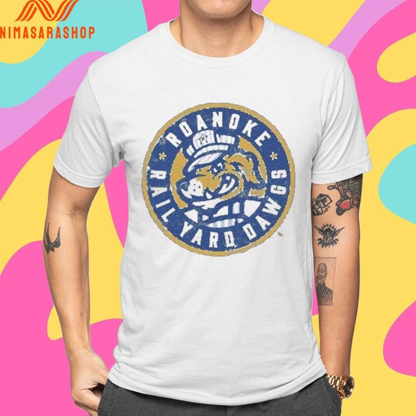 Roanoke Rail Yard Dawgs Logo Shirts