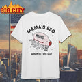 Rob Mac Mama’s BBQ Walk In Pig Out shirt