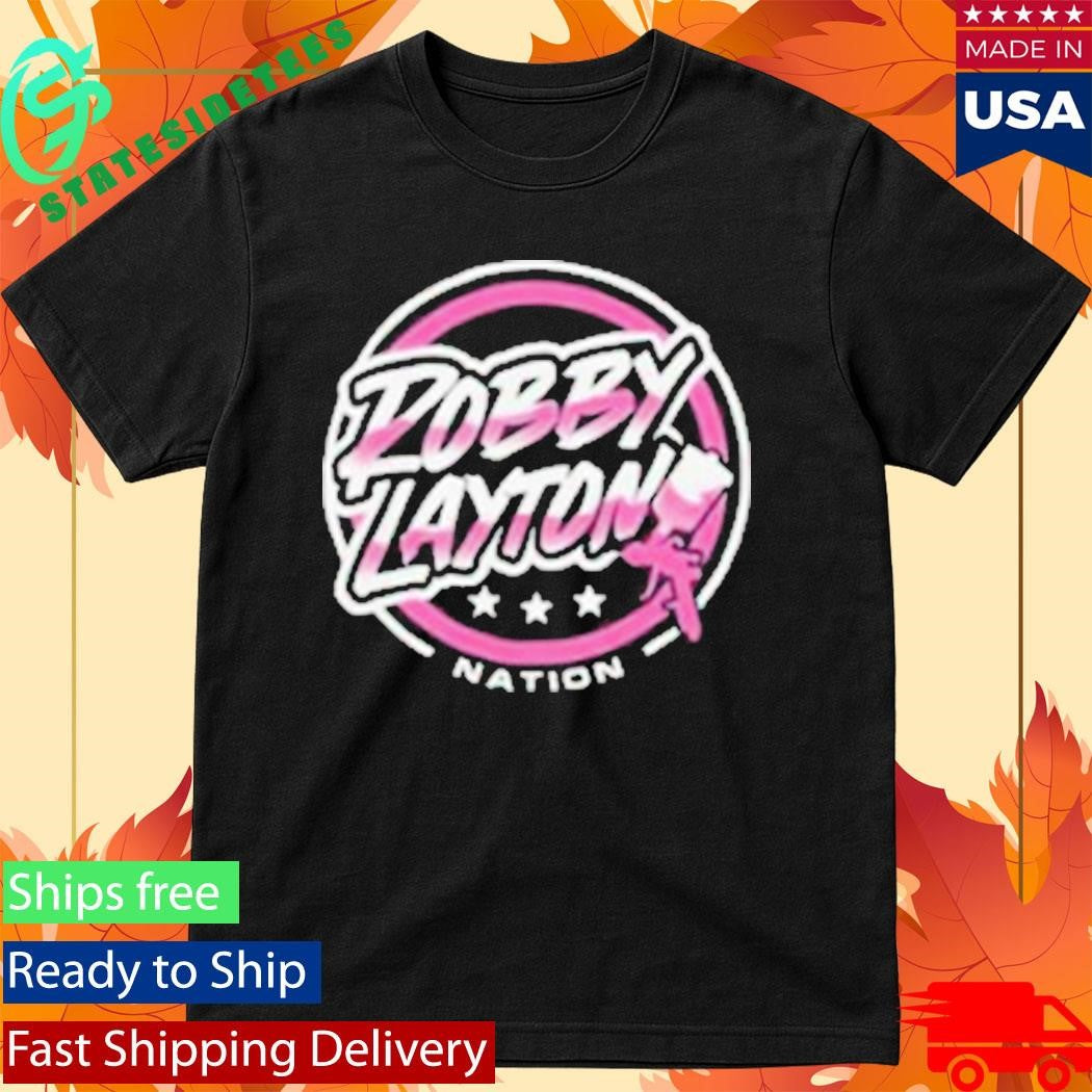 Robby Layton Black Pink Rln Shirt
