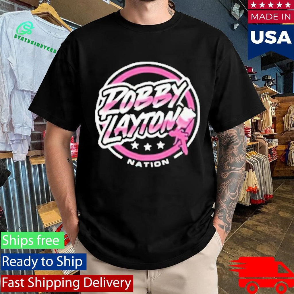 Robby Layton Black Pink Rln Shirt