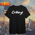 Robert Irwin Honors Dad Steve By Wearing crikey shirt