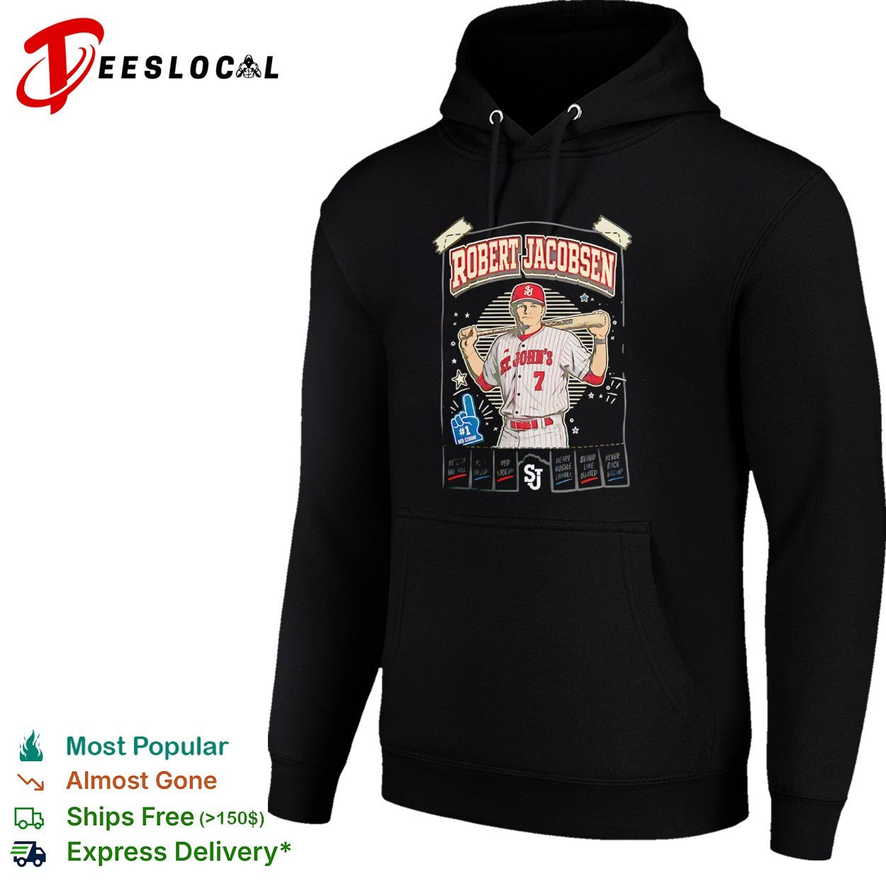 Robert Jacobsen St Johns Red Storm Defend the Hill Play Tough Heart Hustle shirt