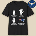 Rock Beats Scissors Paper Beats Rock Nothing Beats Patriots Shirt
