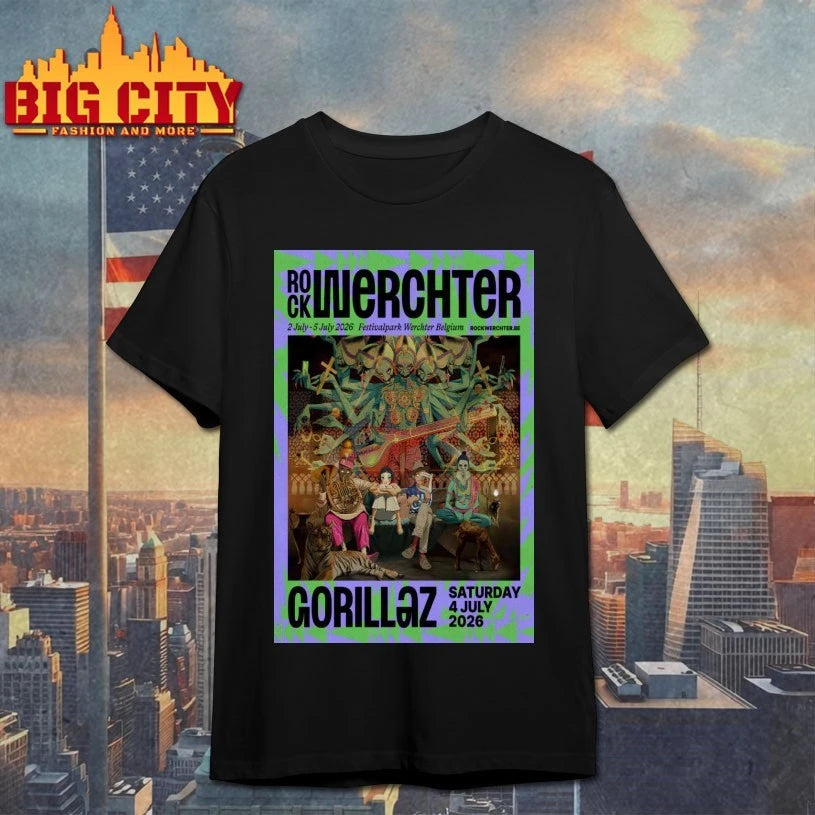 Rock Werchter Werchter Belgium Tour 2026 Poster Shirt