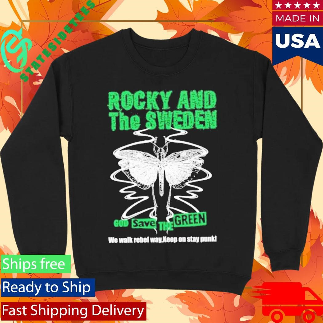 Rocky &amp; The Sweden God Save The Green Shirt