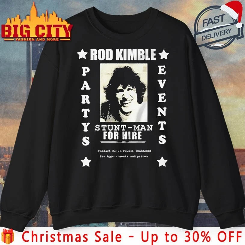 Rod Kimble Stuntman For Hire Hot Rod shirt