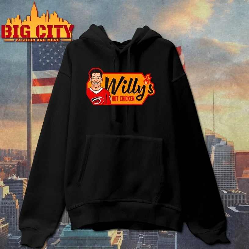 Rod The Bod Willy’s Hot Chicken Carolina Hurricanes shirt