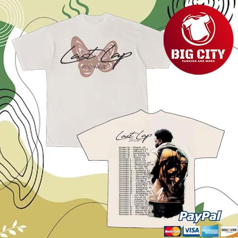 Rod Wave Last Lap Two Sided Shirt
