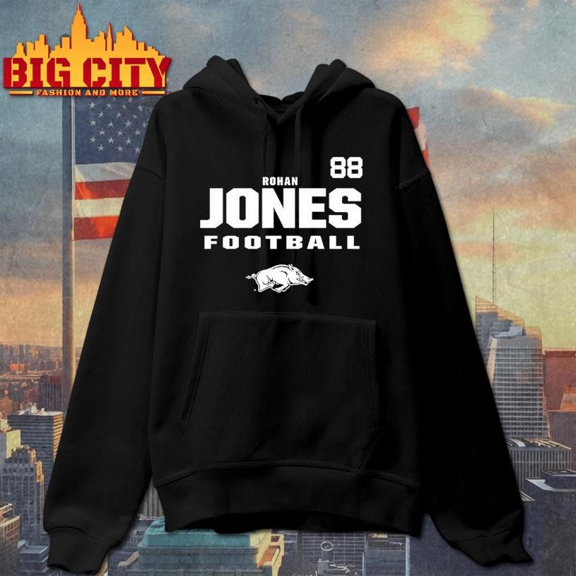 Rohan Jones Arkansas Razorbacks Shirt