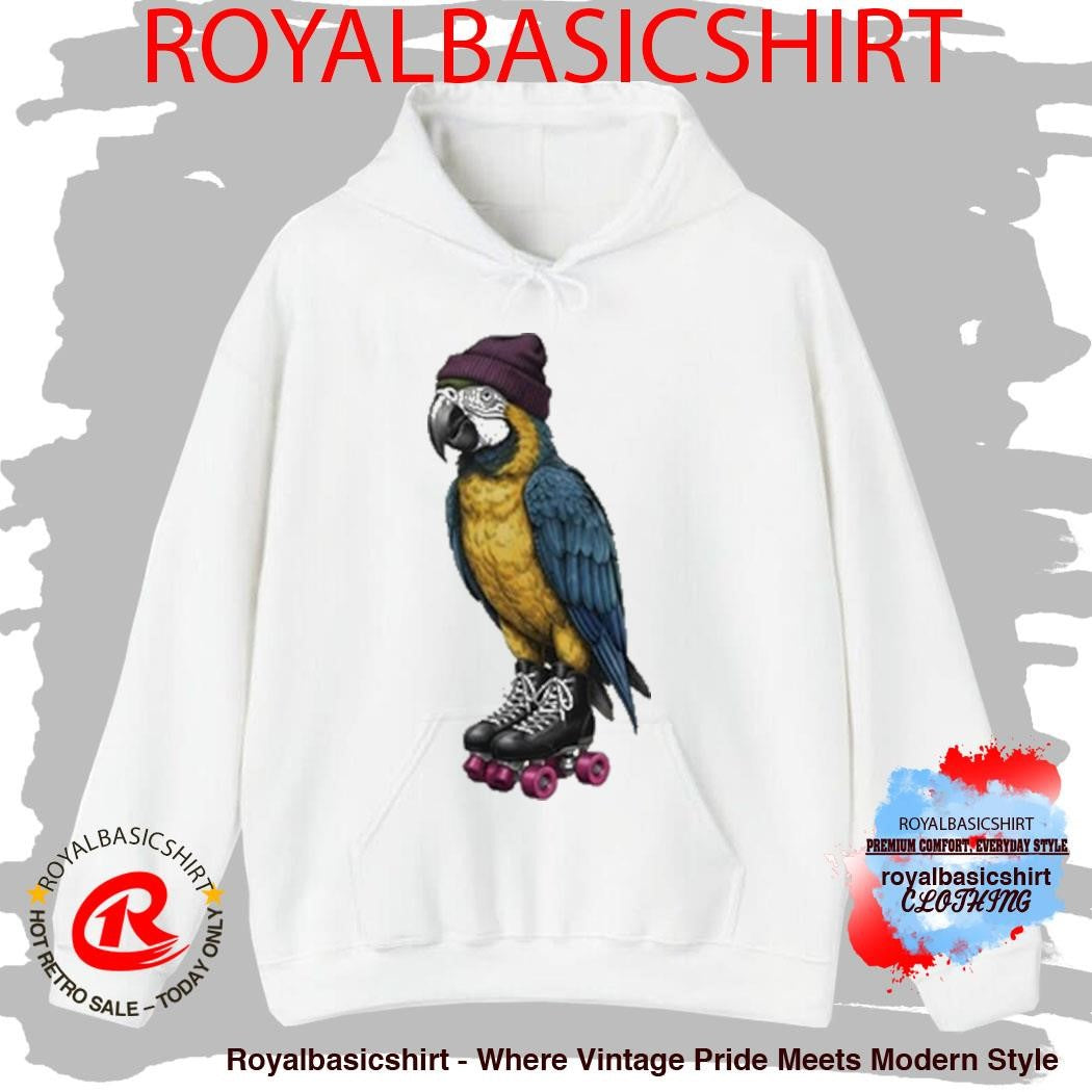 Roller Skating Parrot Shirts
