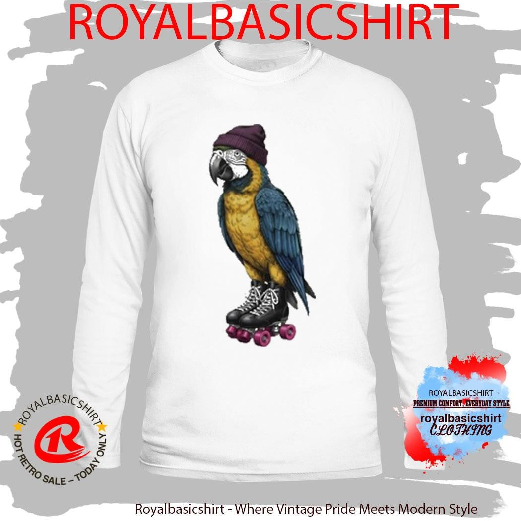 Roller Skating Parrot Shirts