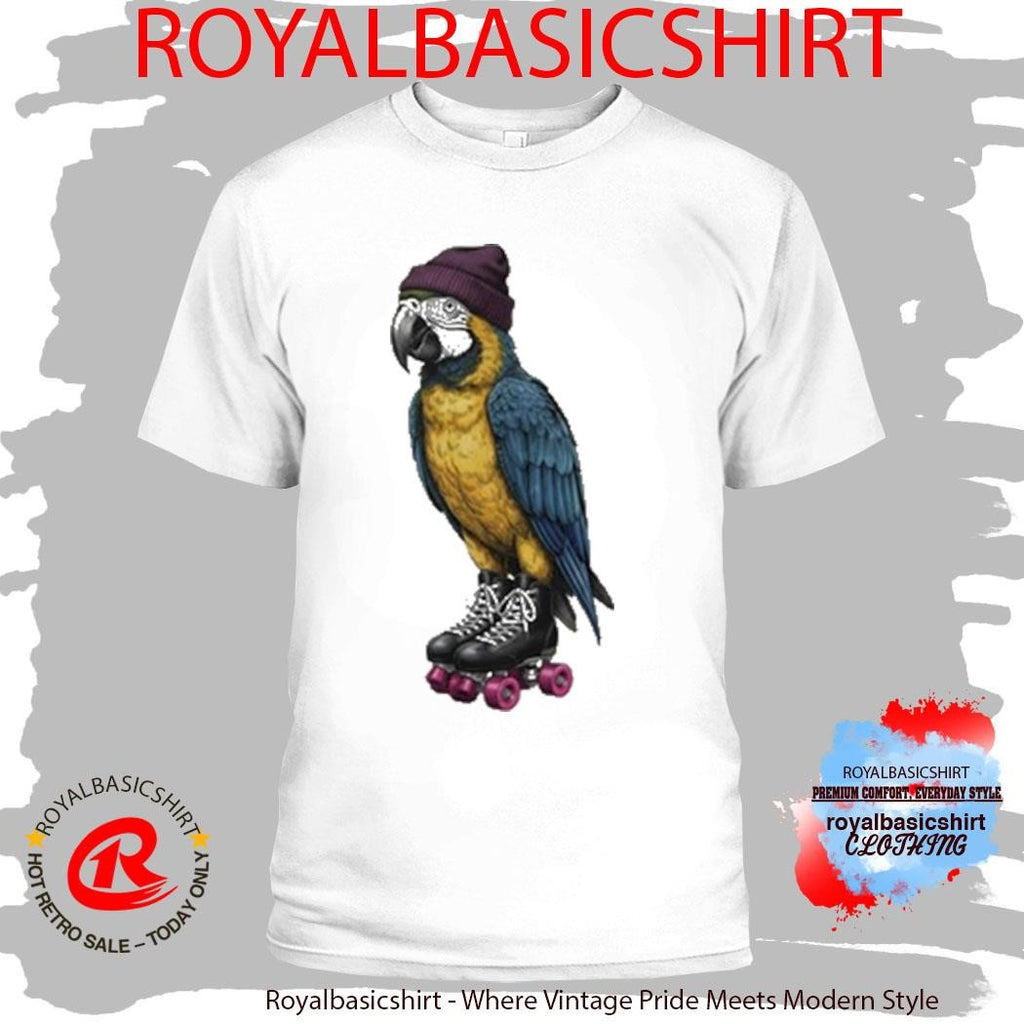 Roller Skating Parrot Shirts