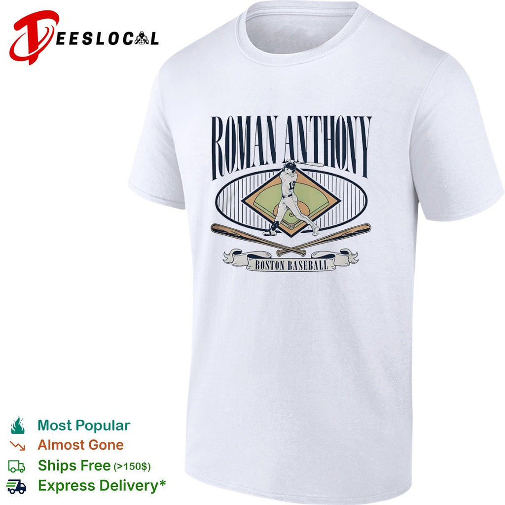 Roman Anthony Boston Baseball MLB Players Association shirt