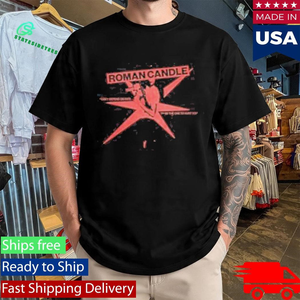 Roman Candle Fire In The Night Sky Shirt