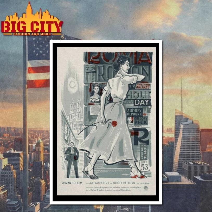 Roman Holiday 2025 Roxie Theater Poster shirts