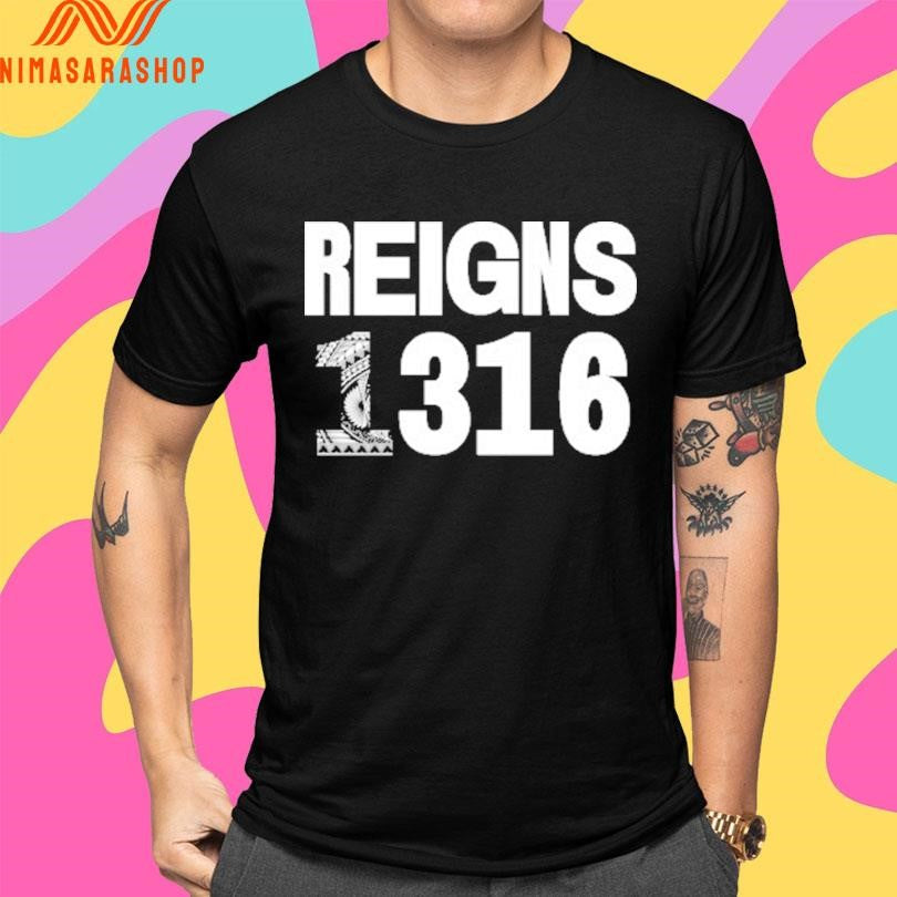 Roman Reigns Ds&amp;e Reigns 1316 Shirts