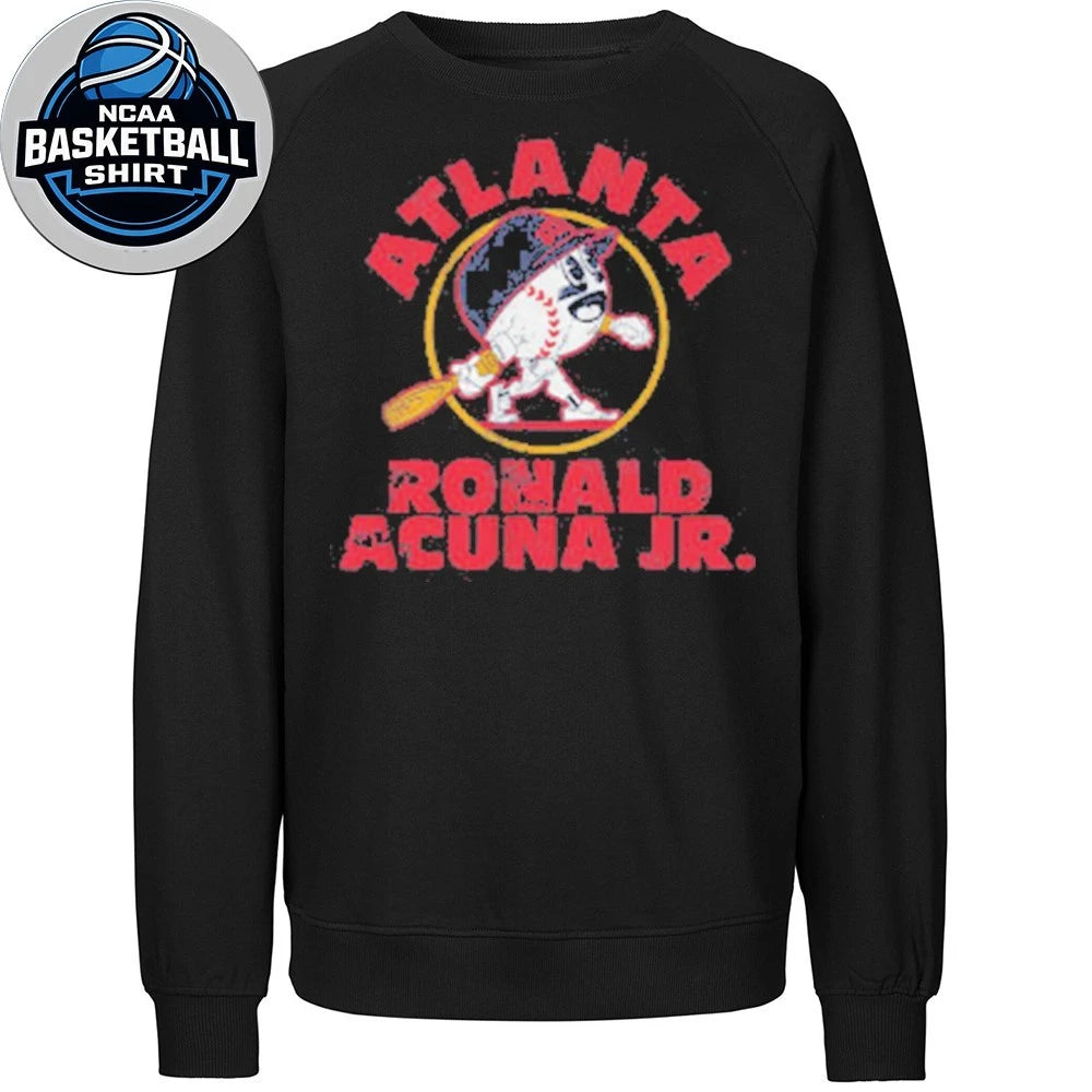Ronald Acuña Jr Baseball Buddies Atlanta Baseball Fan Game Day Graphic T-Shirt