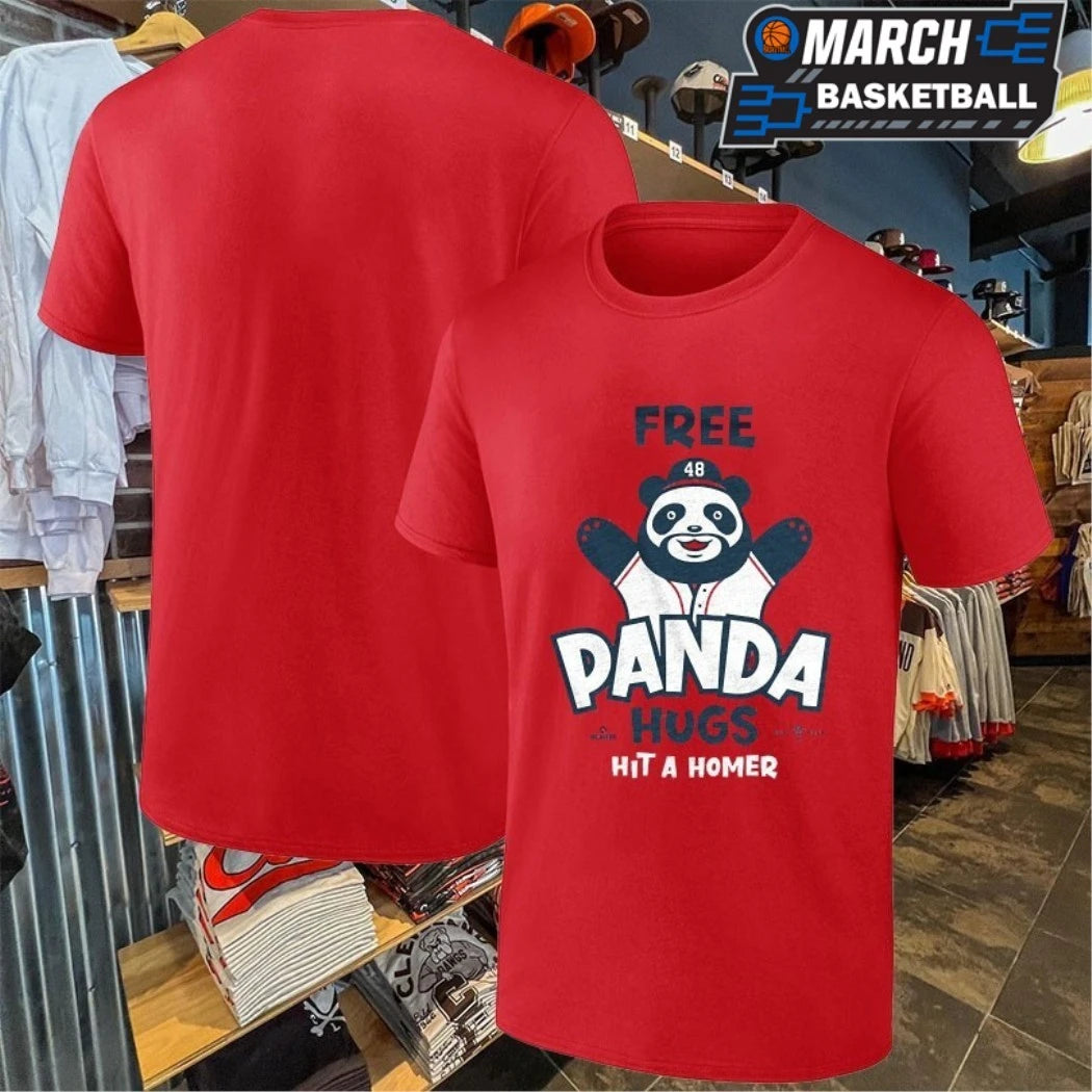 Ronald Acuna Jr Free Panda Hug Hit A Homer T-shirts