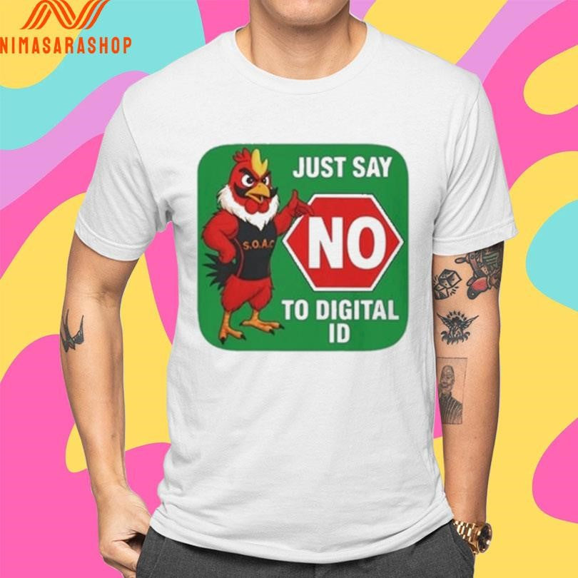 Rooster Just Say No To Digital Id Shirts