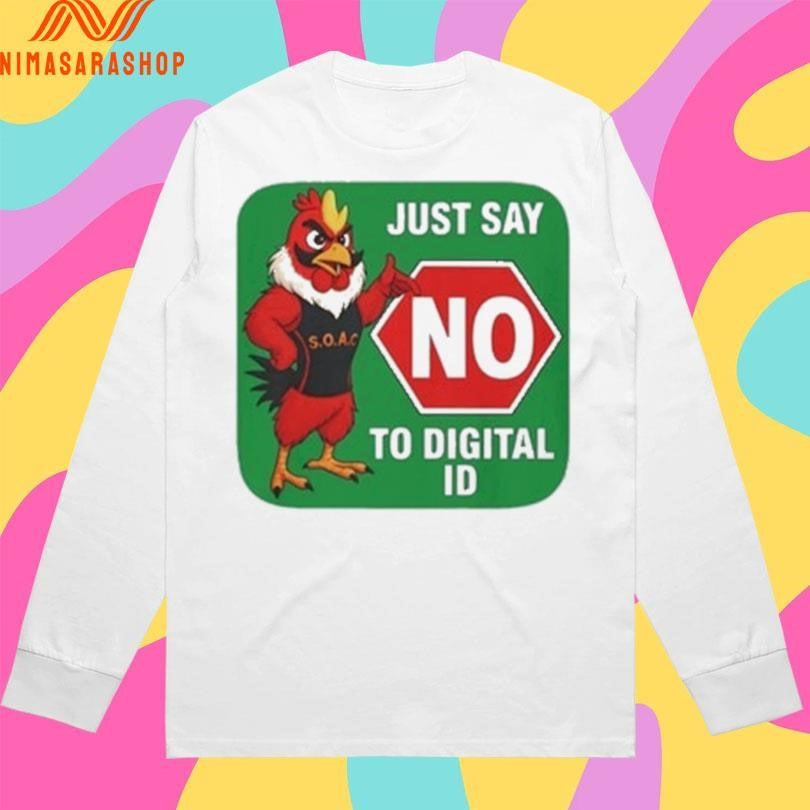 Rooster Just Say No To Digital Id Shirts