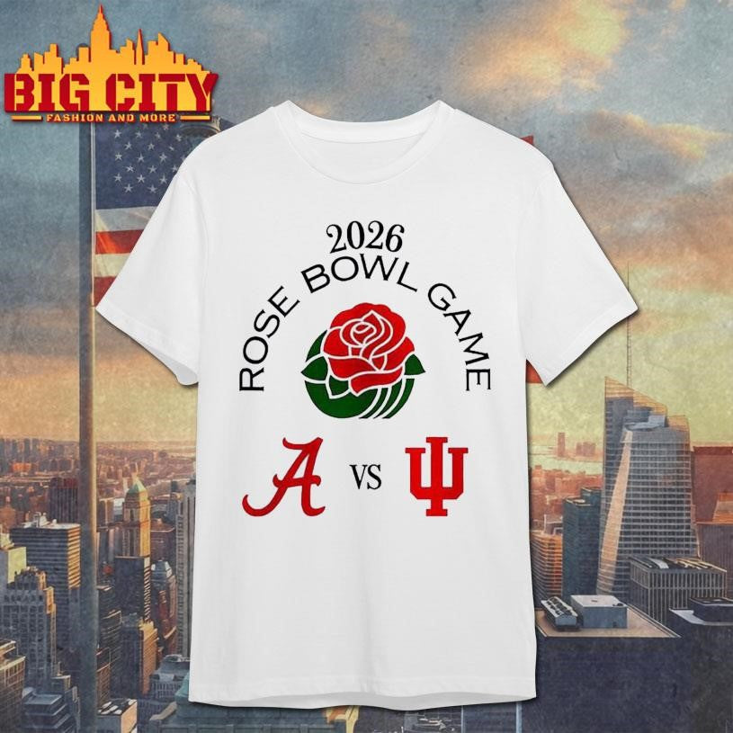 Rose Bowl Game 2026 Alabama vs Indiana Vintage shirt