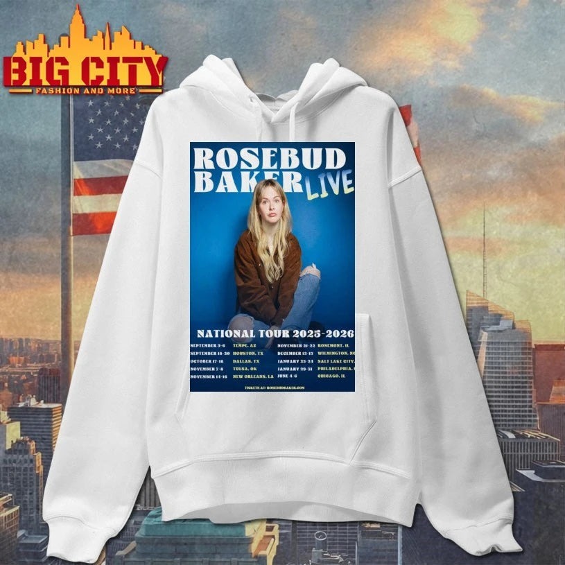 Rosebud Baker National Tour 2025-2026 Poster shirts