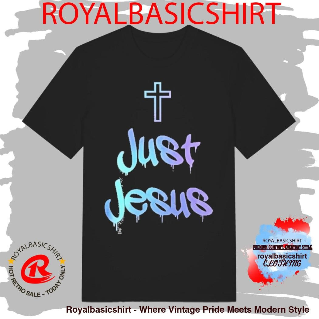 Rosepine High School Coach Just Jesus Christian Faith Shirt